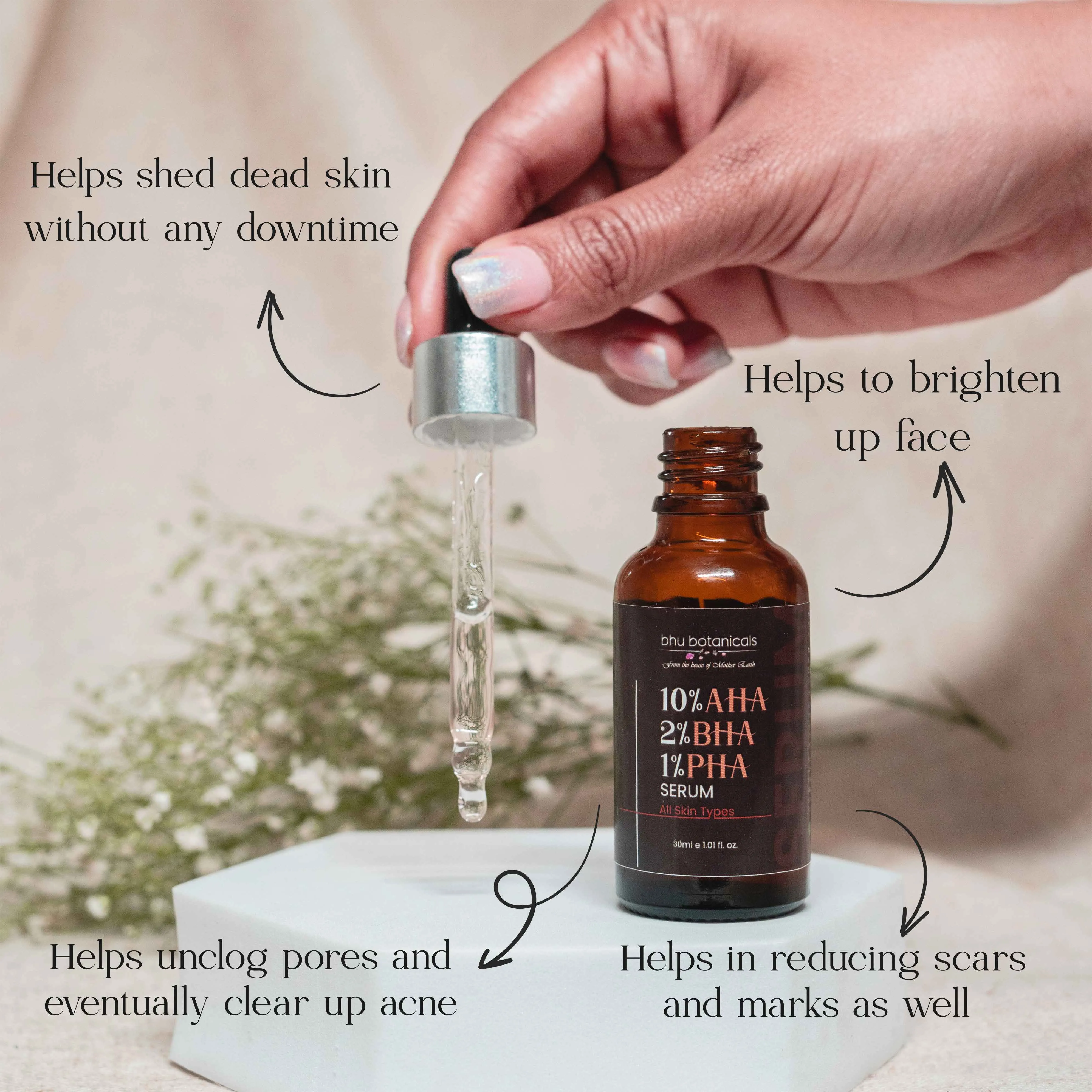 10% AHA 2% BHA 1% PHA Serum -  30ml