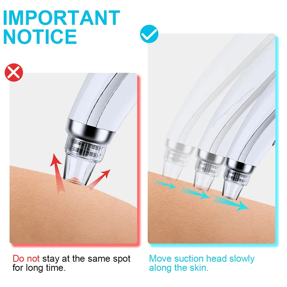 2021 Newest Blackhead Remover Vacuum Pore Cleaner, Electric Acne Comedone Whitehead Extractor with 5 Suction Power & 5 Probes, USB Rechargeable, Blackhead Pore Vacuum for Women & Men Black