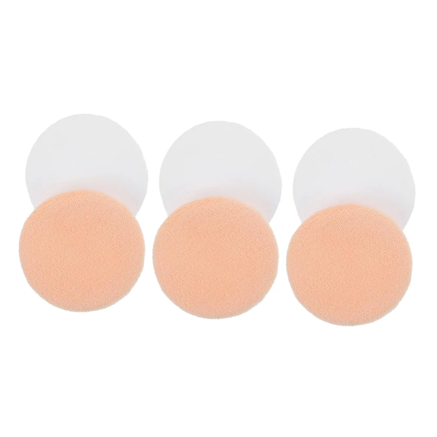 20Pcs Powder Puff Cosmetic Puff for Loose Powder Foundation Application Soft Velour Makeup Sponge for Blending and Touch Ups Includes