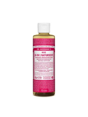 240ml Pure Castile Soap Rose