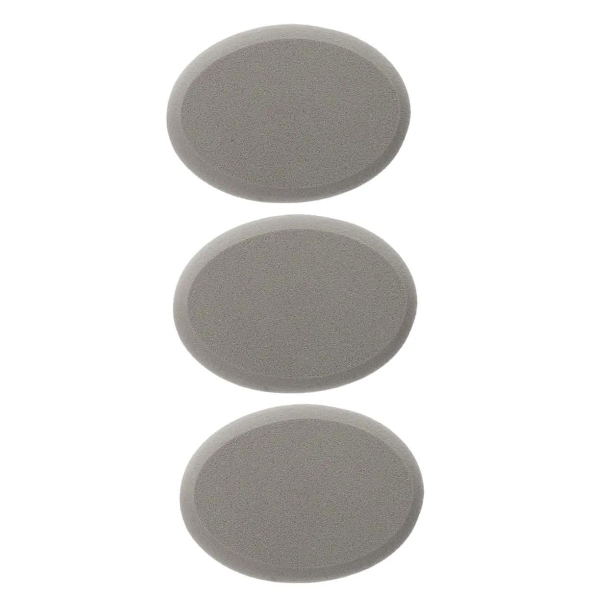 3pcs Facial Makeup Powder Cushion Makeup Sponges for Women Loose Powder Applicator Sponges Oval Edged Beauty Tools