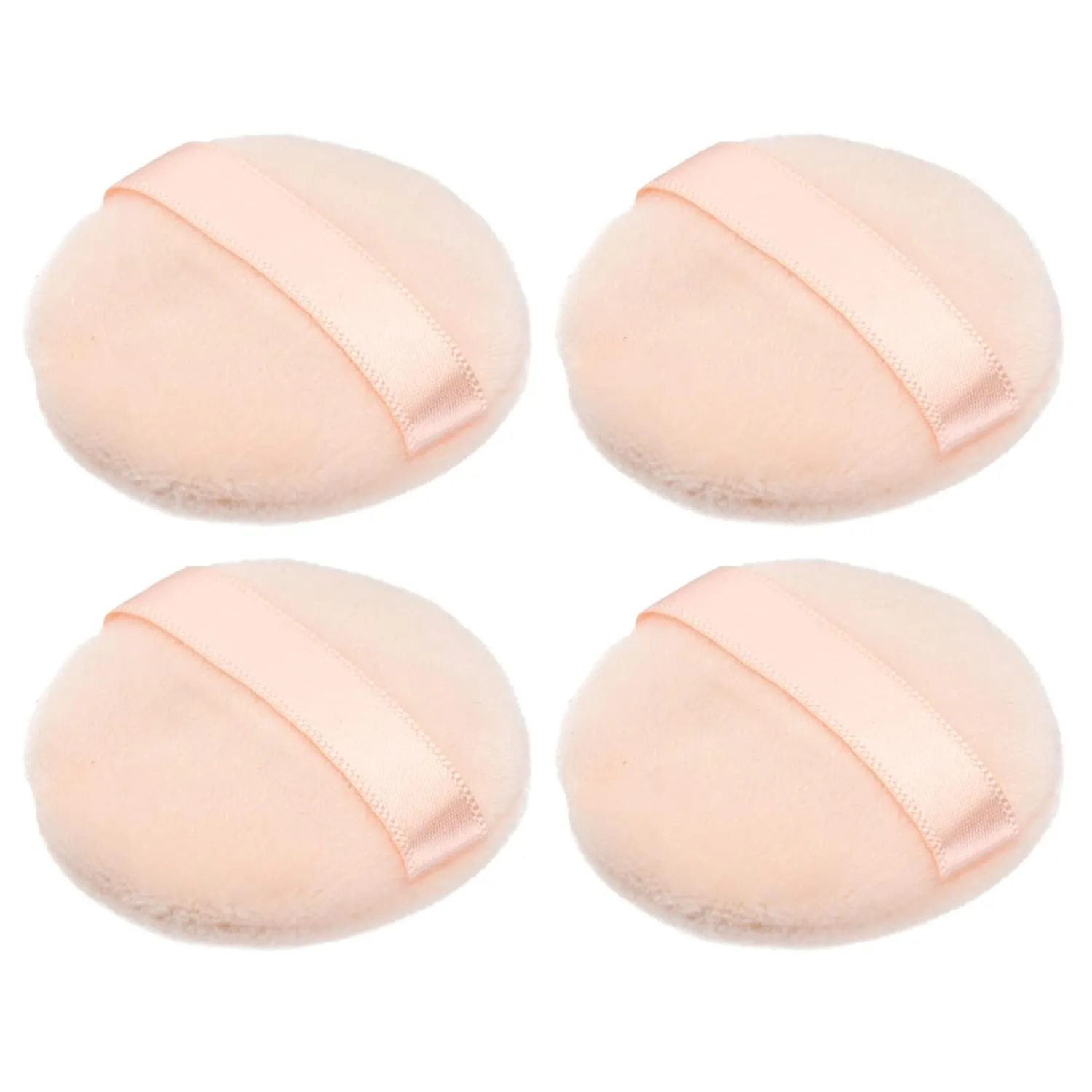 3sets Loose Powder Puff Makeup Sponge Puff Fluffy Powder Compact Facial Sponges Makeup for Blending Gentle Application 4pcs*3