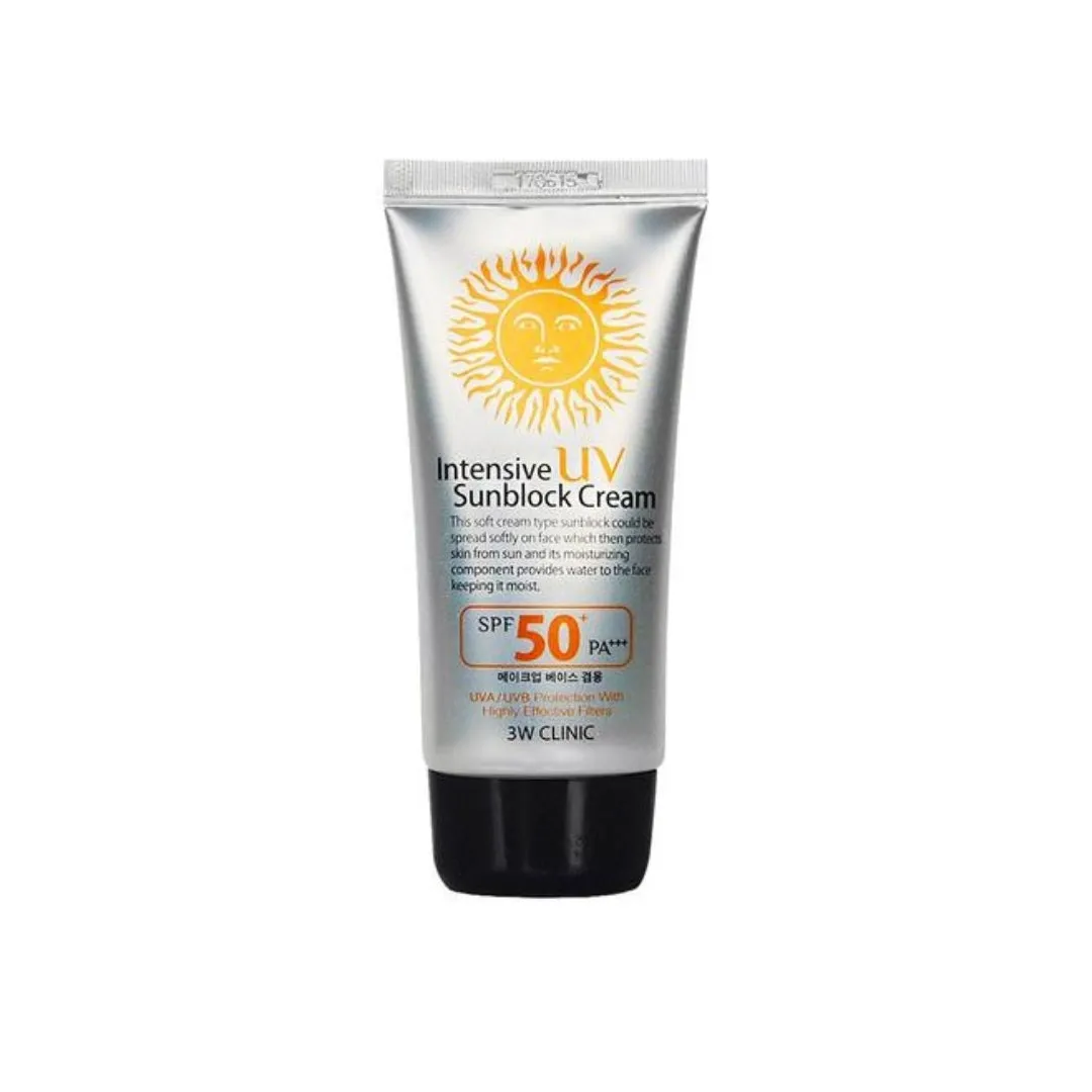 3W Clinic Intensive UV/ Sunscreen Stick/ Natural Vita Moist/ Collagen Sunscreen/ Multi Protection SPF50   