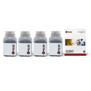 4 Pack High Yield Toner Refill Kit for Okidata 4w Black | Laser Tek Services