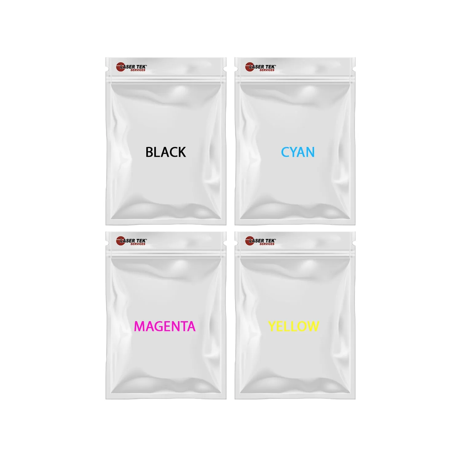 4 Pack Toner Refill Kit for Dell 2130 with Chip | Laser Tek Services