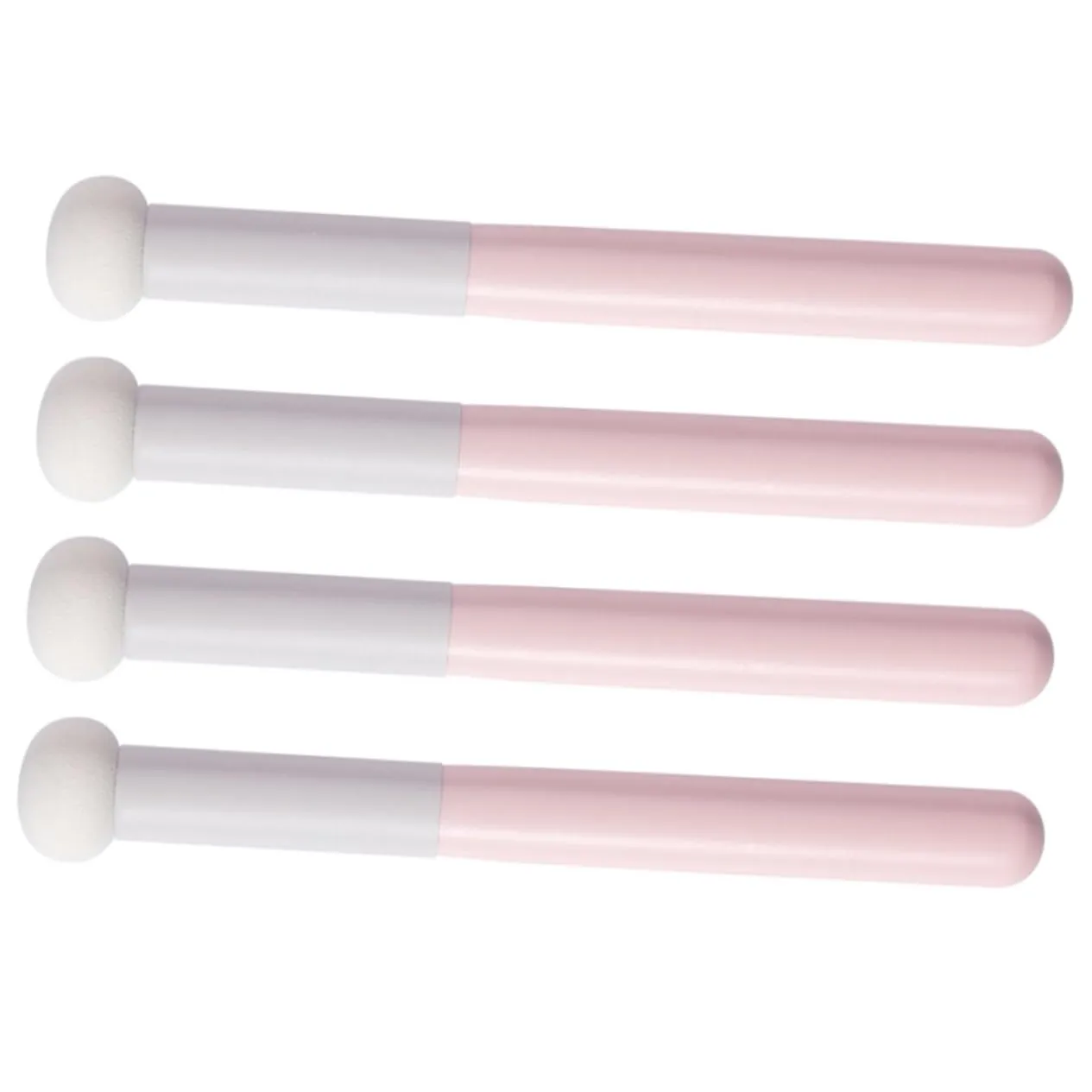 4pcs Makeup Puff with Handle Versatile Powder Applicators for Setting and Blending for Home and Travel Use and Beauty Tools for Makeup