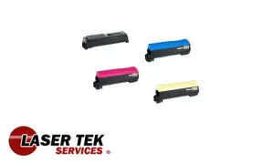 4PK Remanufactured Toner Cartridge for Kyocera TK-542 TK542 TK-542BK TK-542C TK