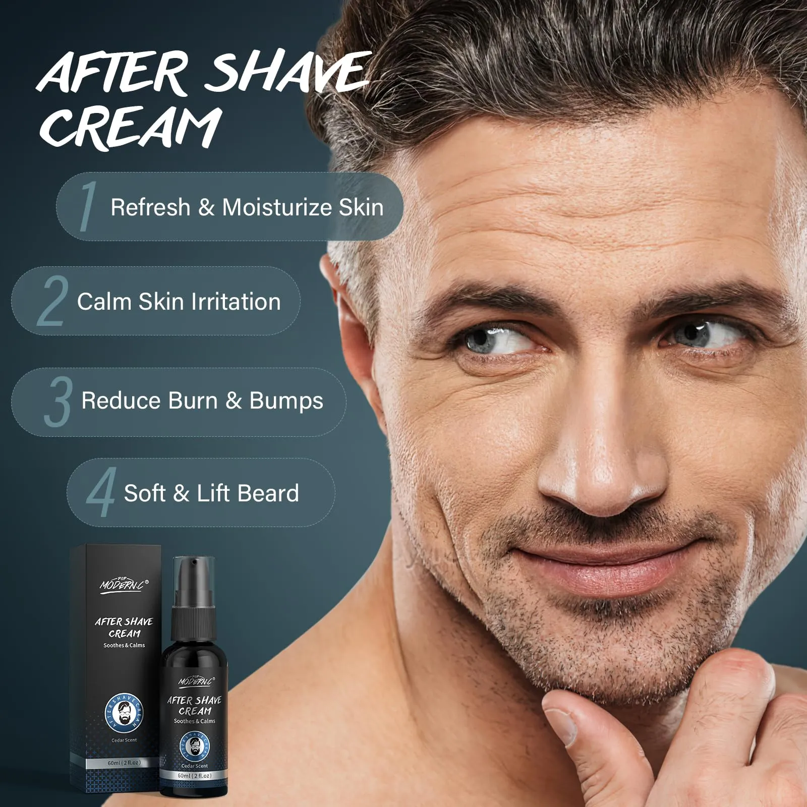 5 Piece Shaving Set for Men Gift Set Includes Shaving Soap, Butter, Beard, Bib Apron, Shaving Oil, Aftershave Lotion, Cream, Shaving Brush, Men's Shave
