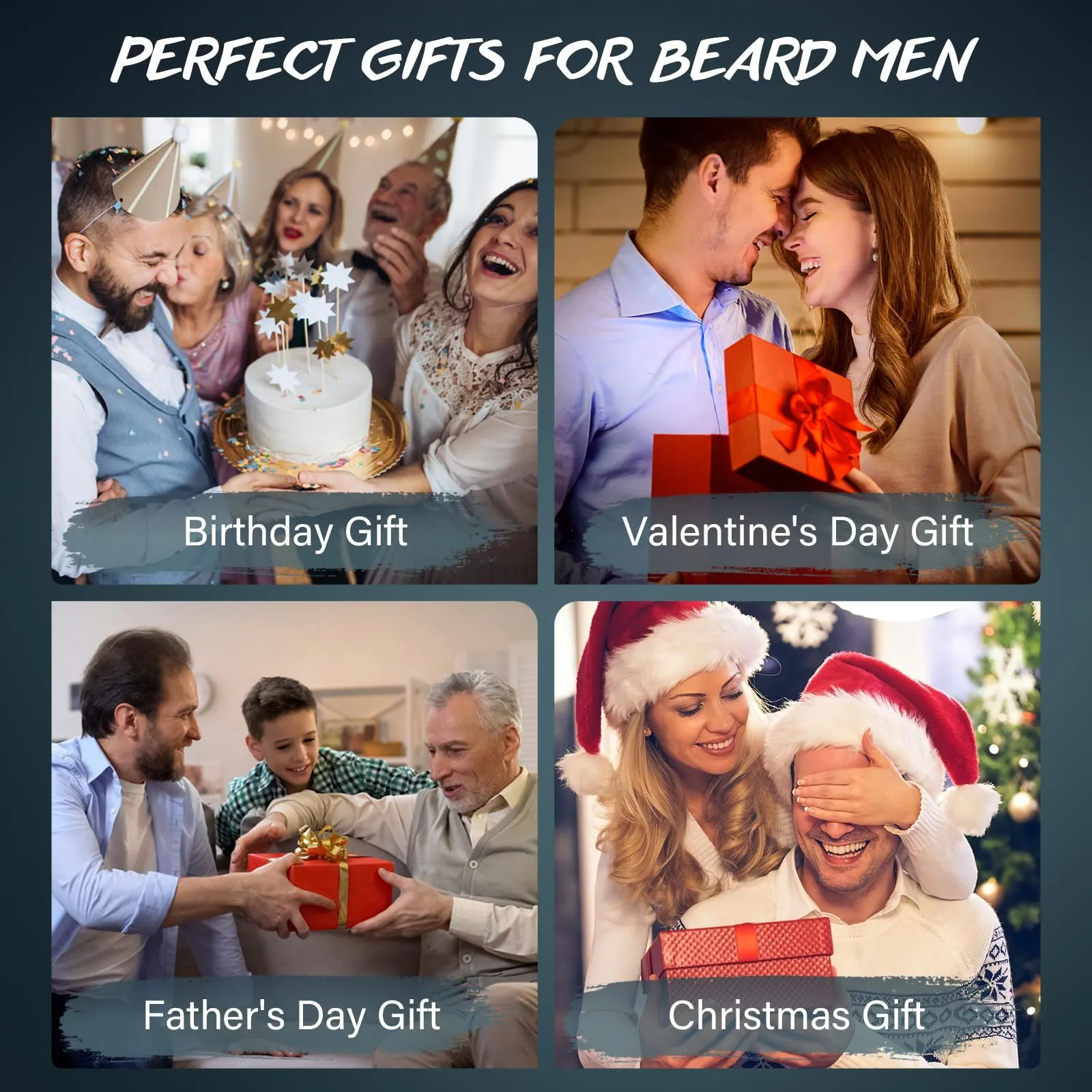 5 Piece Shaving Set for Men Gift Set Includes Shaving Soap, Butter, Beard, Bib Apron, Shaving Oil, Aftershave Lotion, Cream, Shaving Brush, Men's Shave