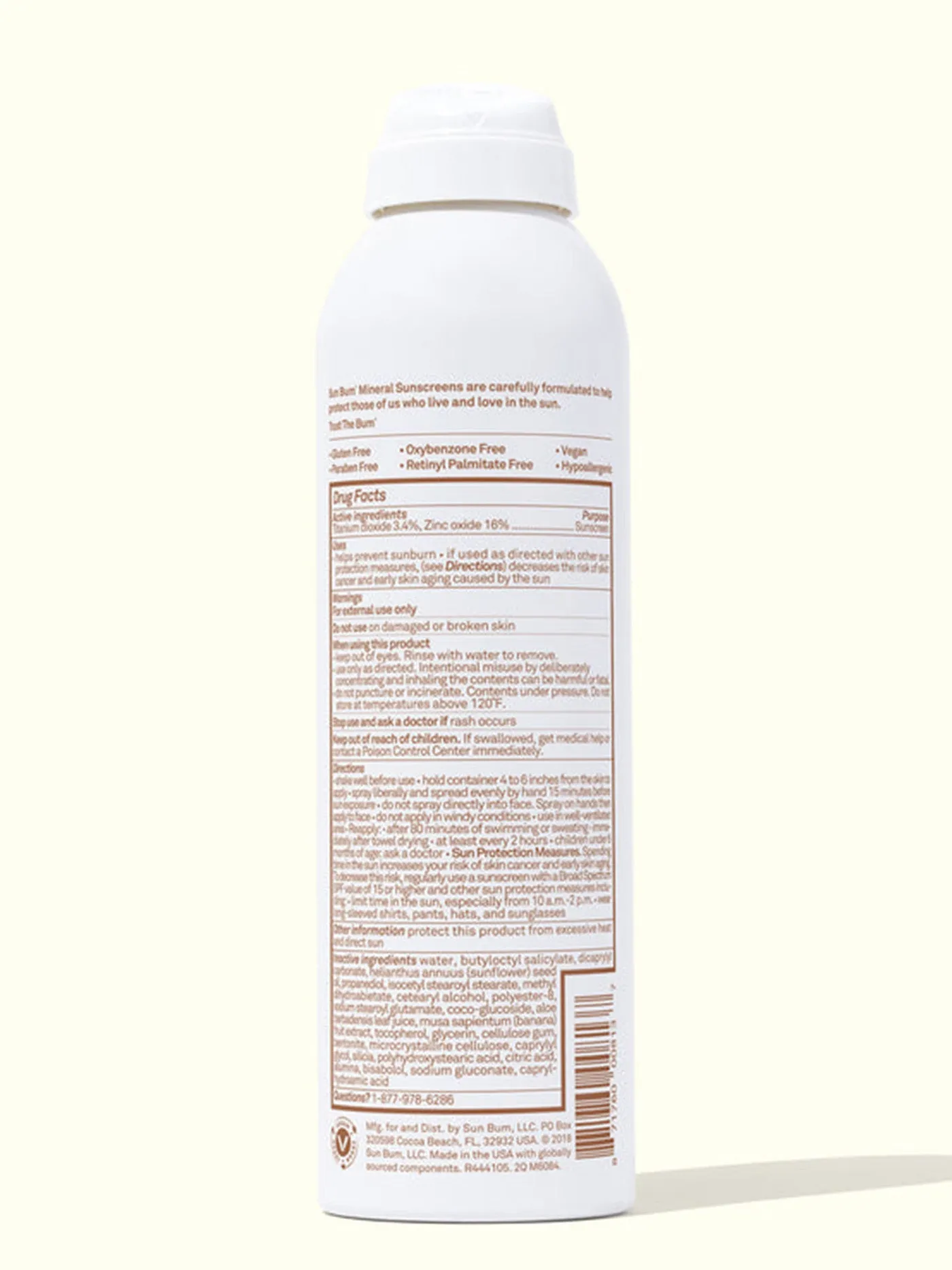 50 SPF Mineral Spray 50 SPF Sunscreen