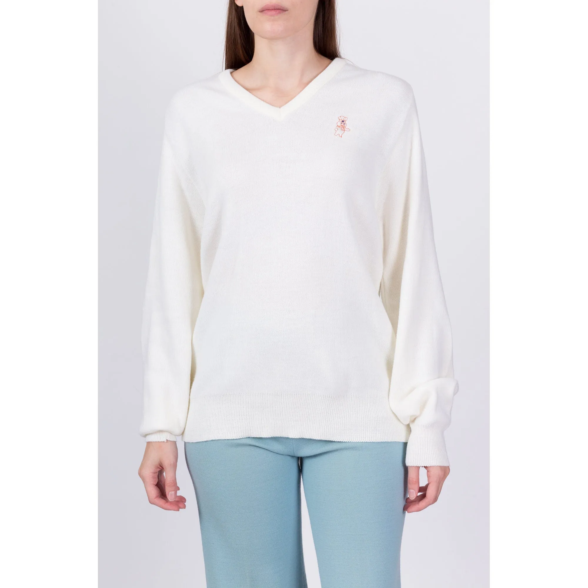 80s Pillsbury Doughboy Deadstock Sweaters - Unisex Large