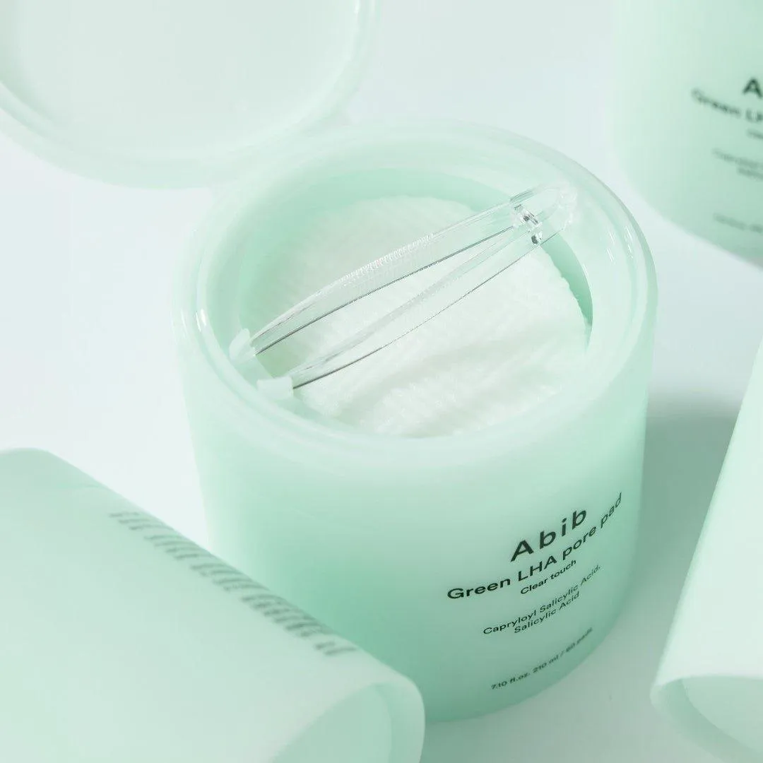 [Abib] Green LHA Pore Pad Clear Touch 210ml 60EA