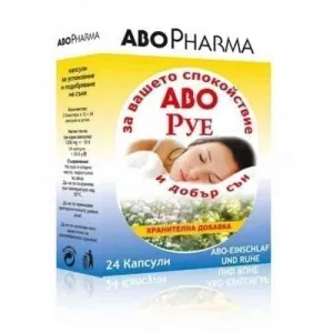 ABO RUE for soothing and improving sleep 24 capsules