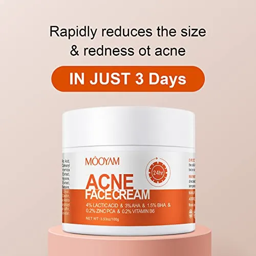 Acne Treatment for Face, Salicylic Acid Acne Cream Back Acne Treatment Cream