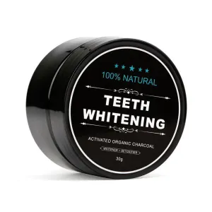 Activated Carbon Black Bamboo Charcoal Tooth Powder 30g