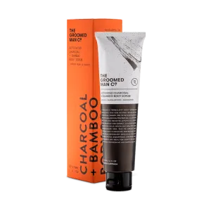 Activated Charcoal and Bamboo Body Scrub