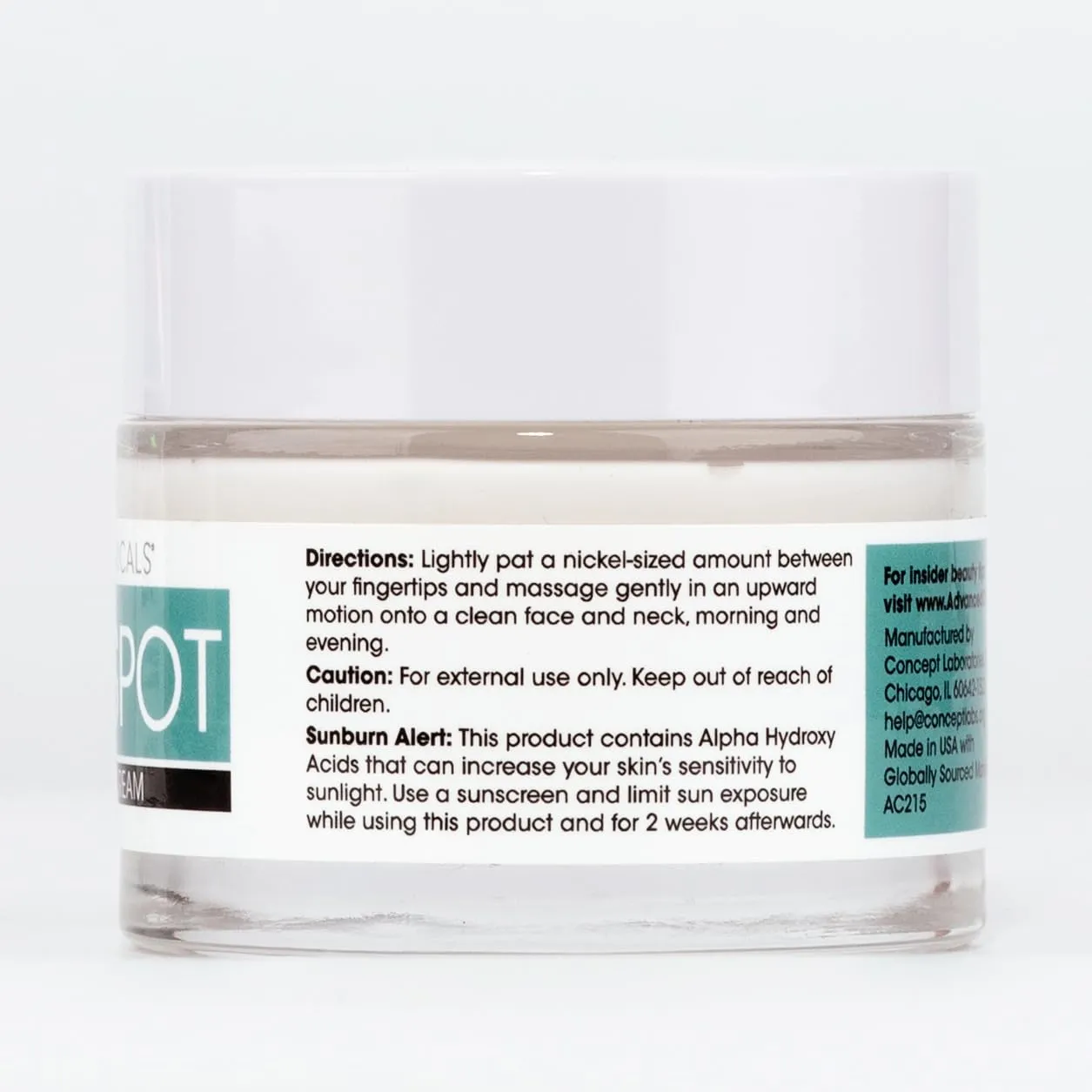 Advanced Clinicals Dark Spot Remover Face Moisturizer Lotion W/Caffeine, Lactic Acid, & Vitamin A | Brightening Face Cream | Dark Spot Corrector For Face, Body, Sun Spot, Age Spot, Melasma, 2 Fl Oz