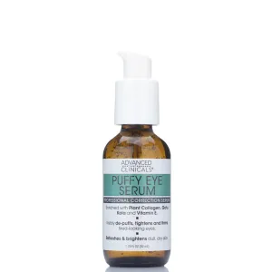 ADVANCED CLINICALS Puffy Eye Serum Professional Correction Serum سيروم العين من ادفانسد كلينيكالز
