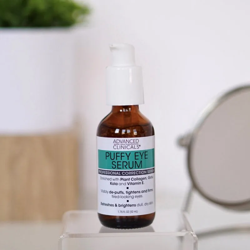 ADVANCED CLINICALS Puffy Eye Serum Professional Correction Serum سيروم العين من ادفانسد كلينيكالز