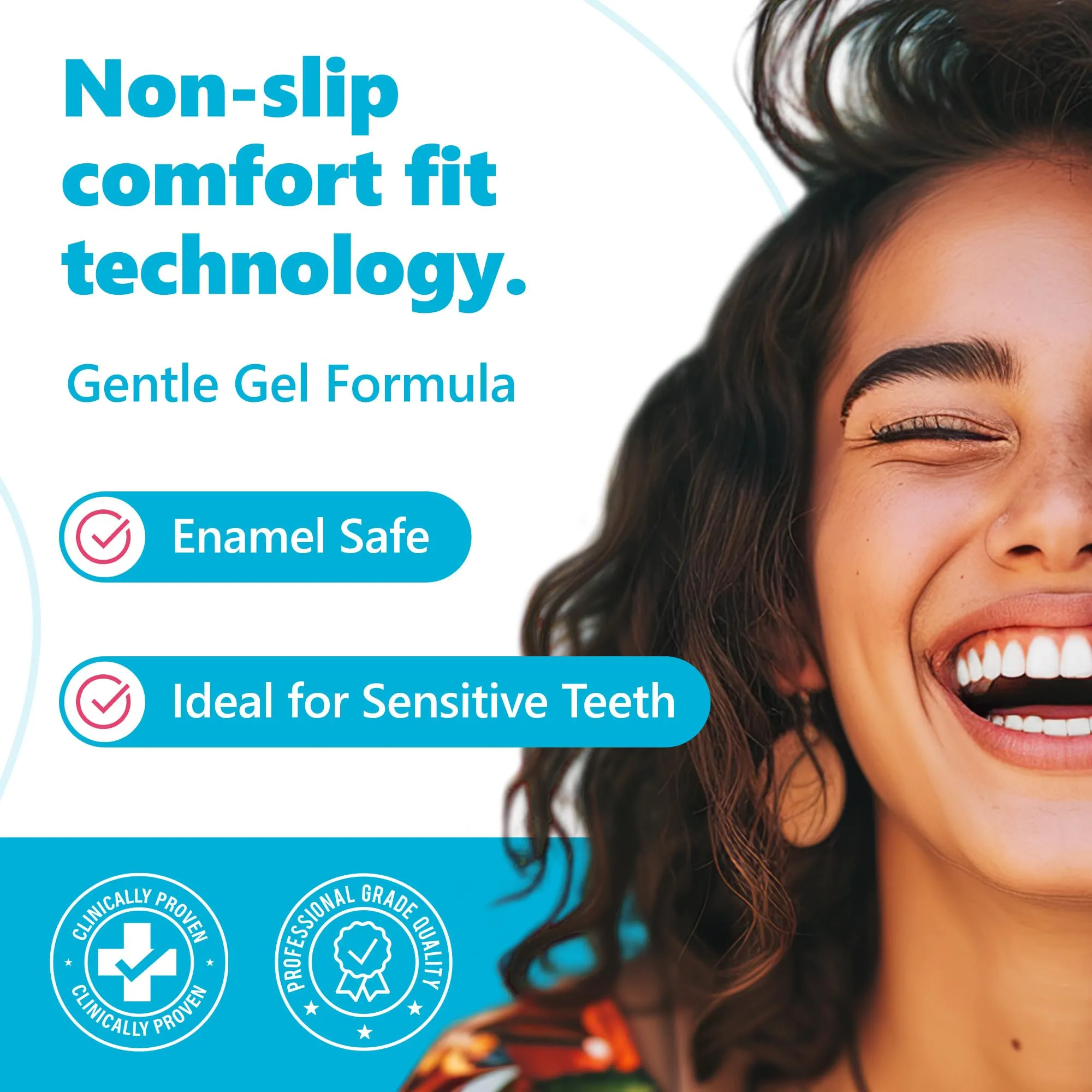 Advanced Teeth Whitening Strips – Pack of 10 (5 Treatments) - 5 Shades Brighter in 5 Days - Mint Flavored with Enamel Safe Comfort Fit Technology - Teeth Whitening Kit for Sensitive Teeth 10 Count (Pack of 1)