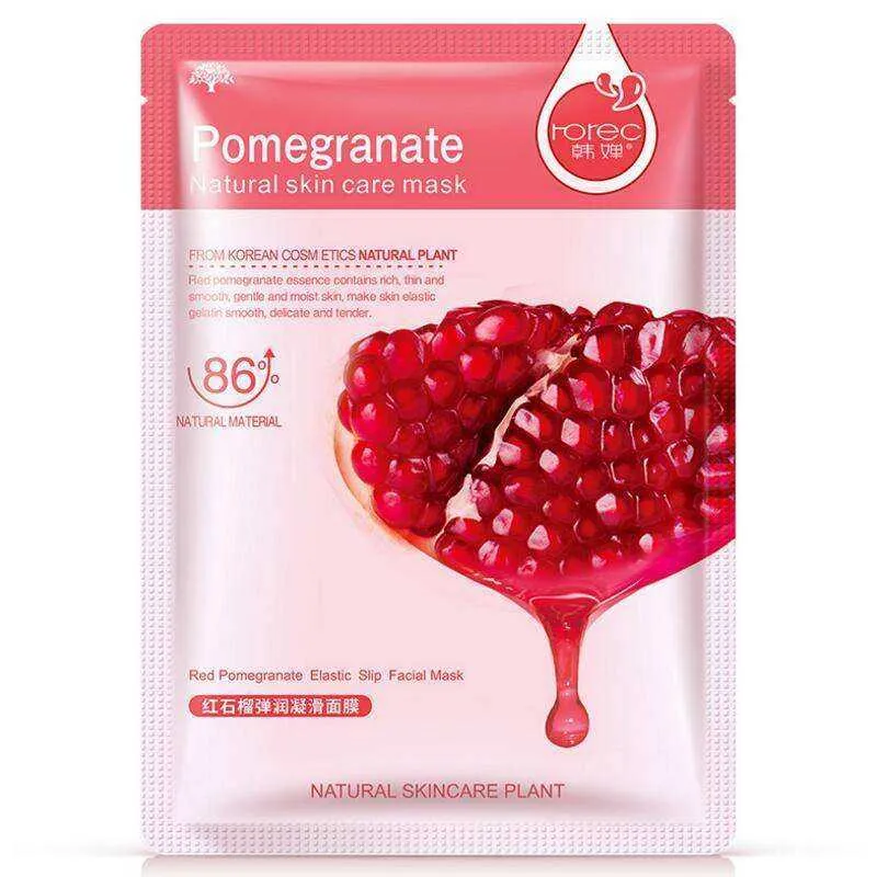Aesthetic Natural Wrapped Facial Mask Moisturizing Oil Control