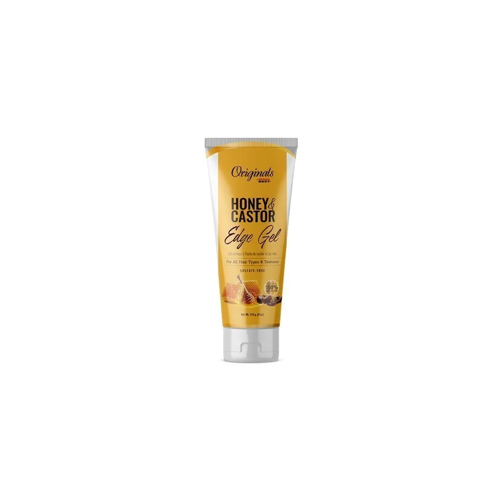 Africa's Best Originals Honey & Castor Edge Gel (4oz)