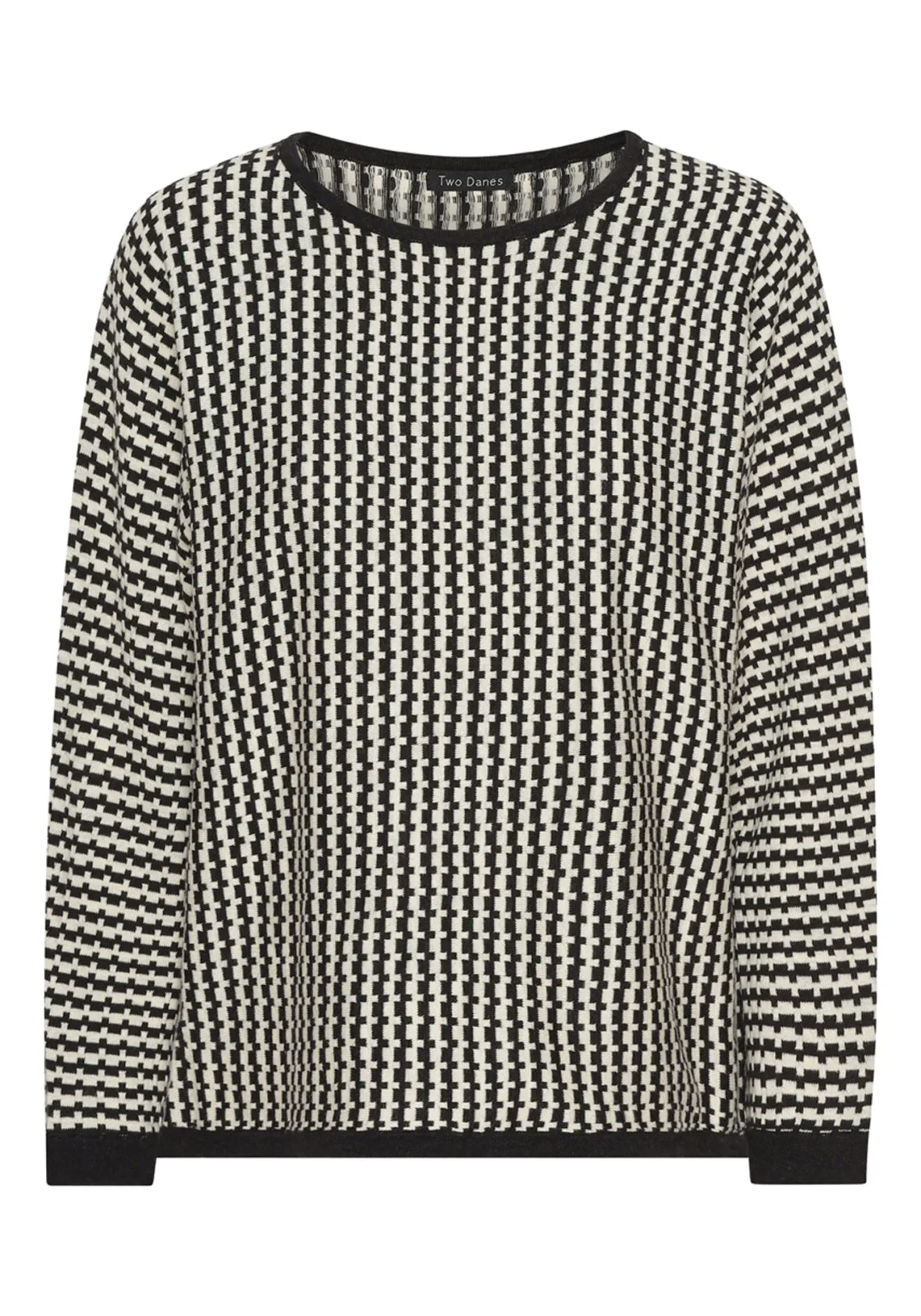 Agatha Jumper Black Cream