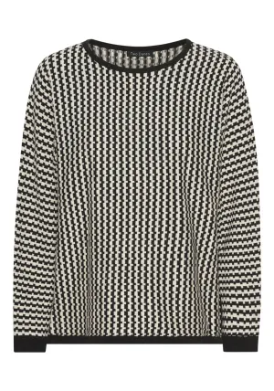 Agatha Jumper Black Cream