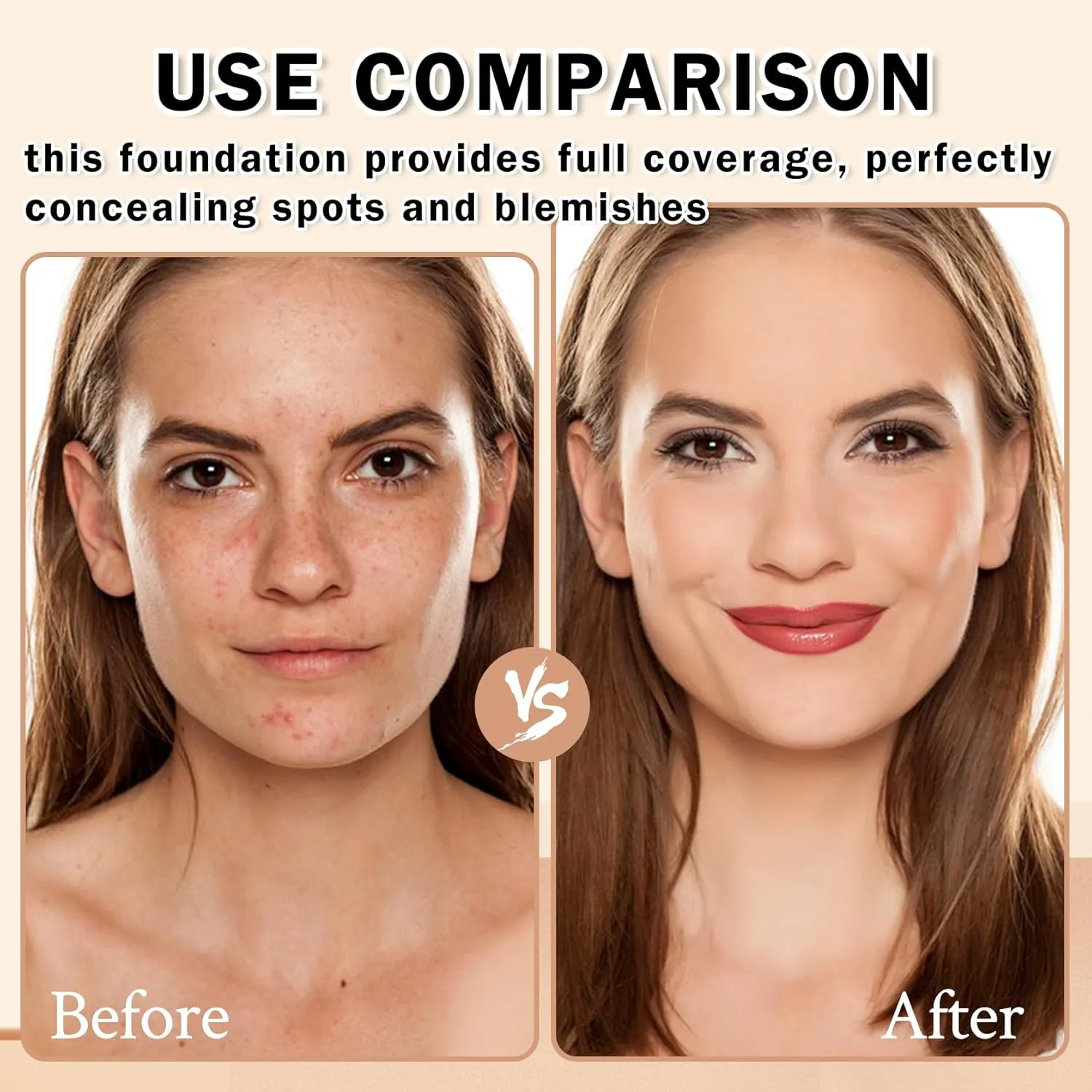 Airbrush Foundation for Mature Skin Airbrush Flawless Setting Spray Long Lasting Full Coverage Foundation Makeup-01 Natural