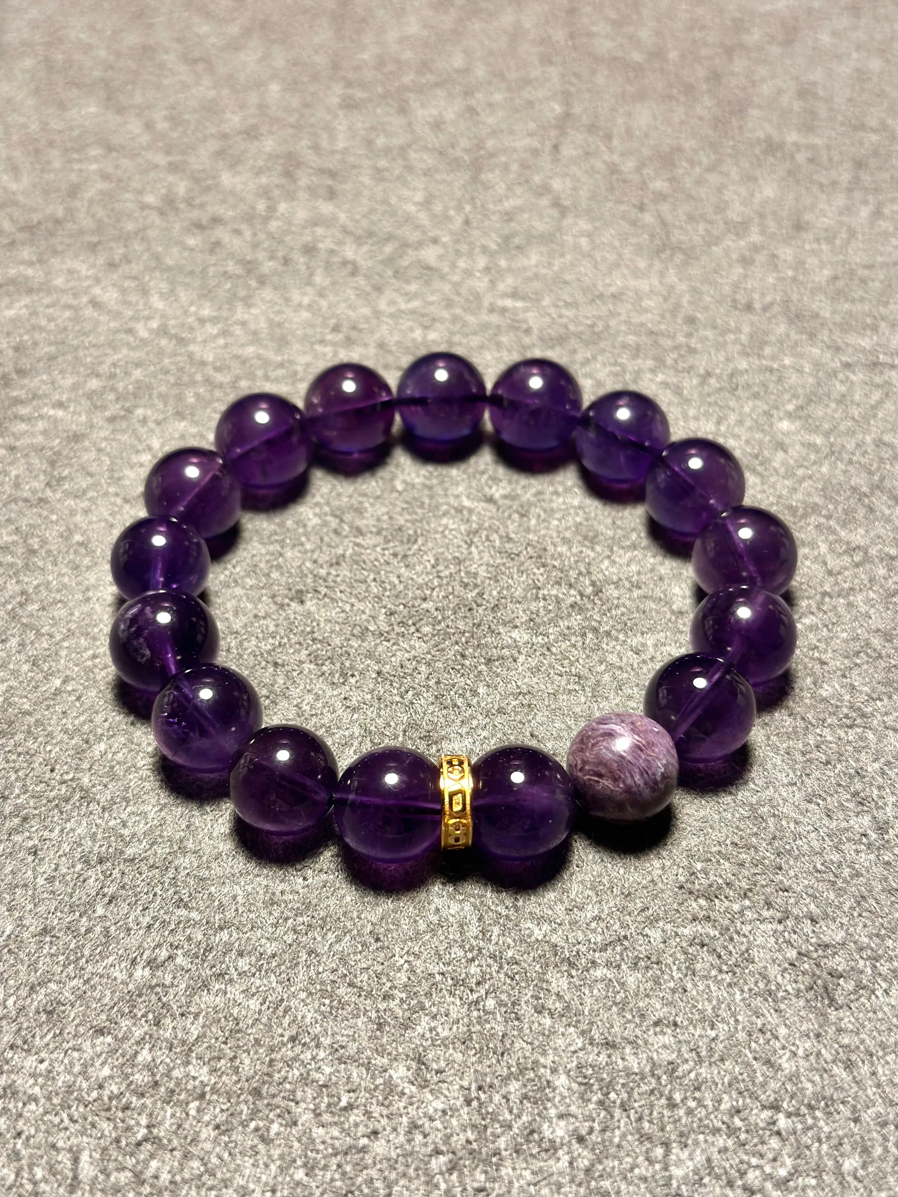 Amethyst Energy Bracelet V2