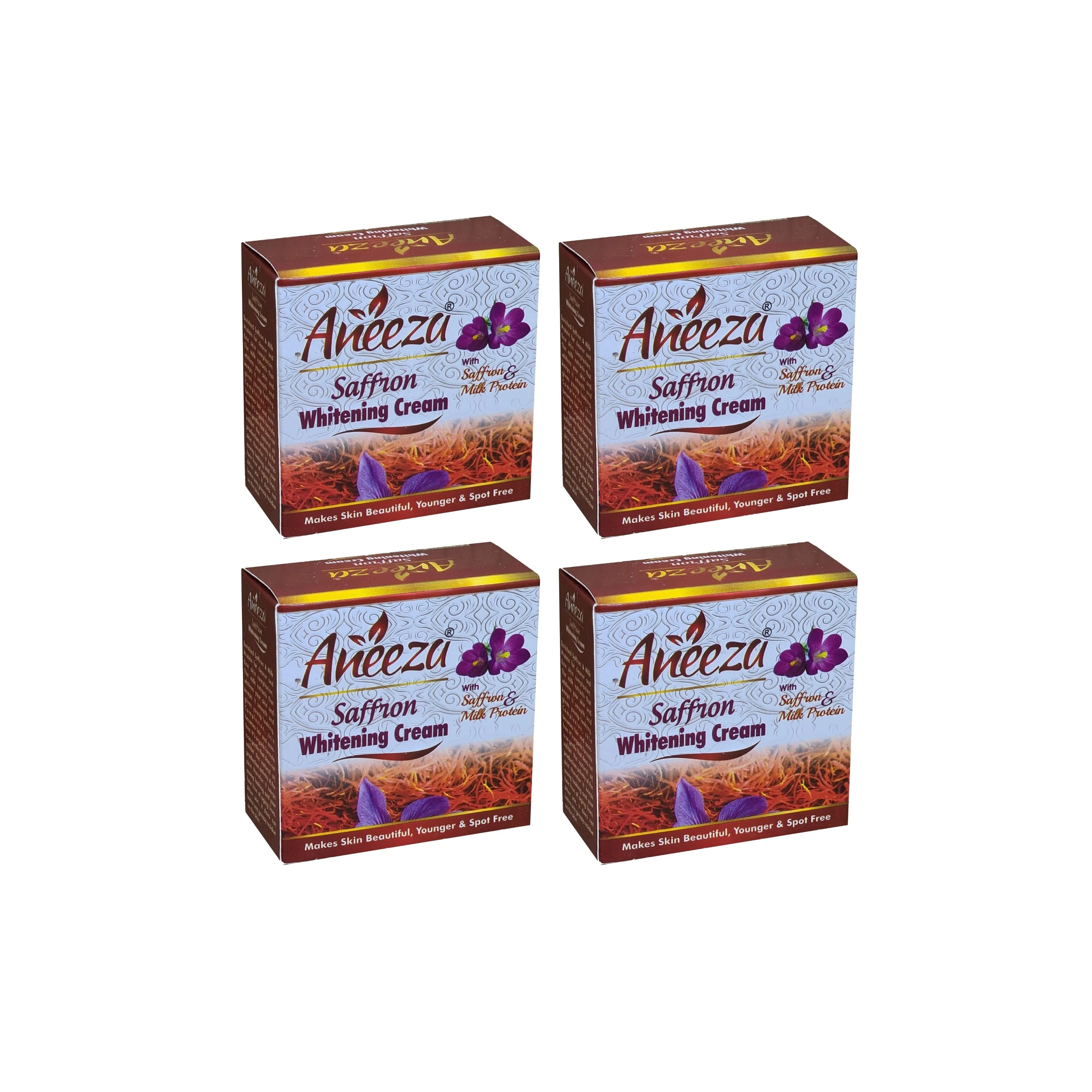 Aneeza Saffron Whitening Cream - 20g (Pack Of 4)