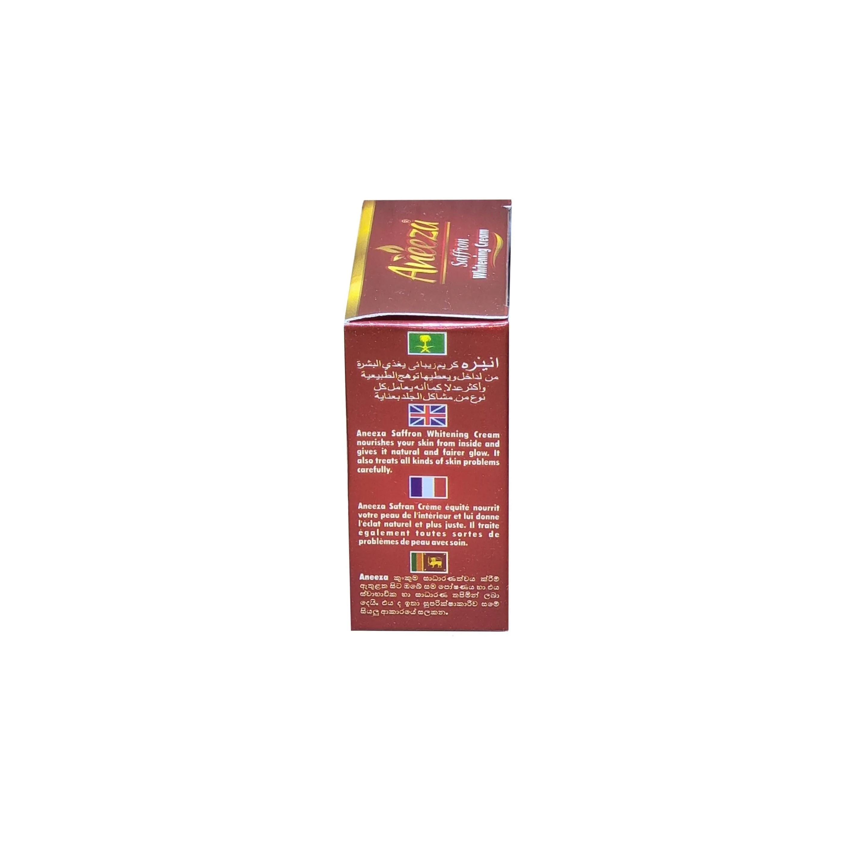 Aneeza Saffron Whitening Cream - 20g (Pack Of 4)