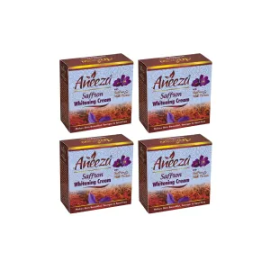 Aneeza Saffron Whitening Cream - 20g (Pack Of 4)