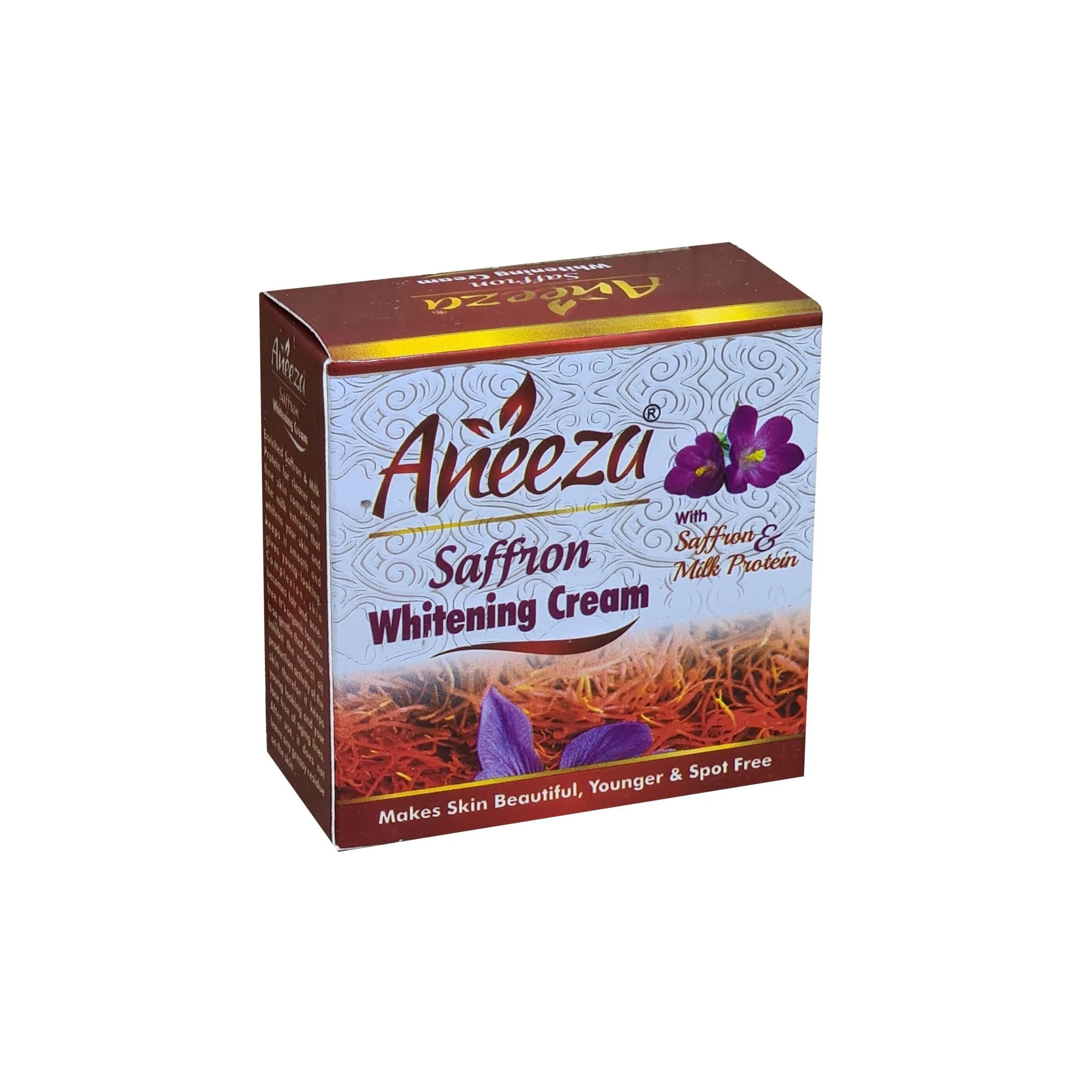 Aneeza Saffron Whitening Cream - 20g (Pack Of 4)