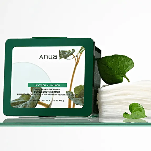 [Anua] Heartleaf Toner Double Soothing Mask 330ml 30EA