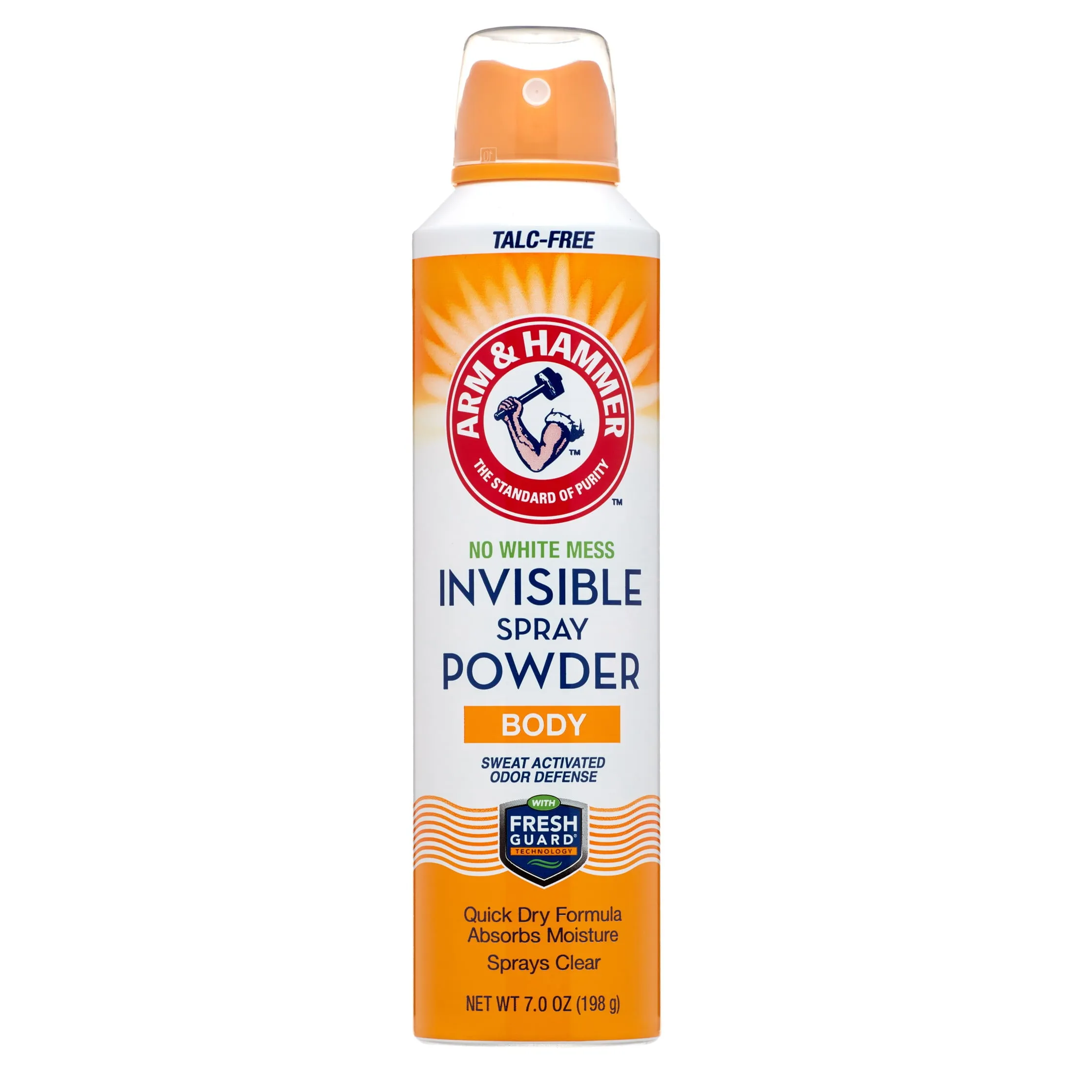 Arm & Hammer Body Deodorant Invisible Spray Powder 7 oz