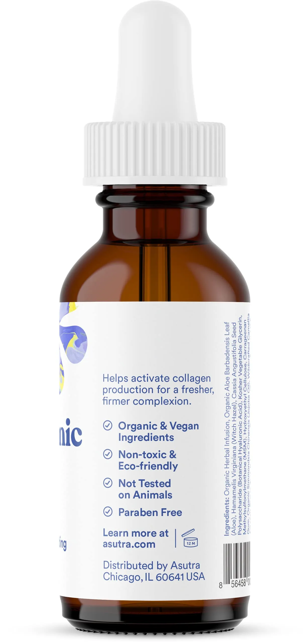 ASUTRA Serum Variety Pack, 3 Products - 1 fl oz 2.5% Retinol Face Serum, 1 lf oz 20% Vitamin C Face Serum, 1 fl oz Hyaluronic Acid Face Serum