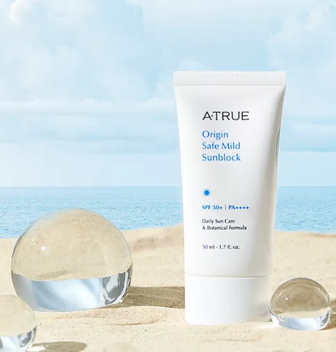 A⦁TRUE Origin Safe Mild Sunblock SPF50 /PA     50ml