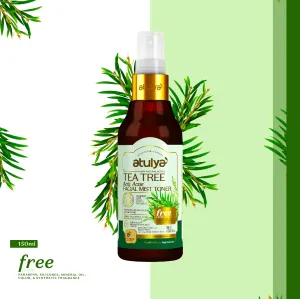 atulya Tea Tree  Anti acne Facial Mist Toner (Add 2 Products in the Cart & Get 1 Free Product Use Code: B1G1)