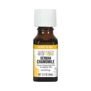 Aura Cacia, Essential Oil, German Chamomile, 0.5 Oz