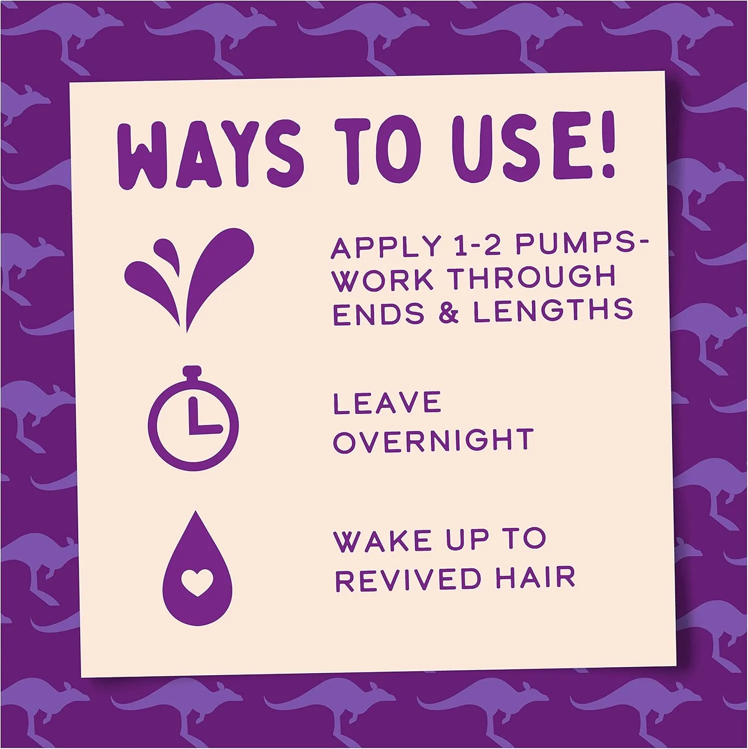Aussie G'night Moisture Sleep in Hair Serum For Damaged Hair 70ML