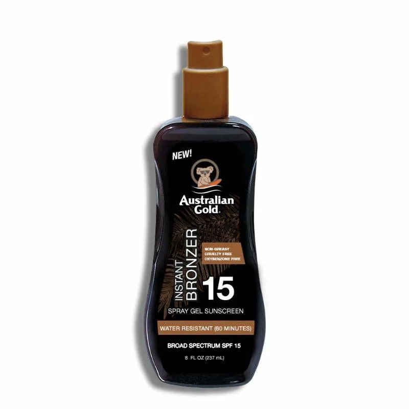 Australian Gold - Sunscreen Spray Bronzer Gel (237ml)