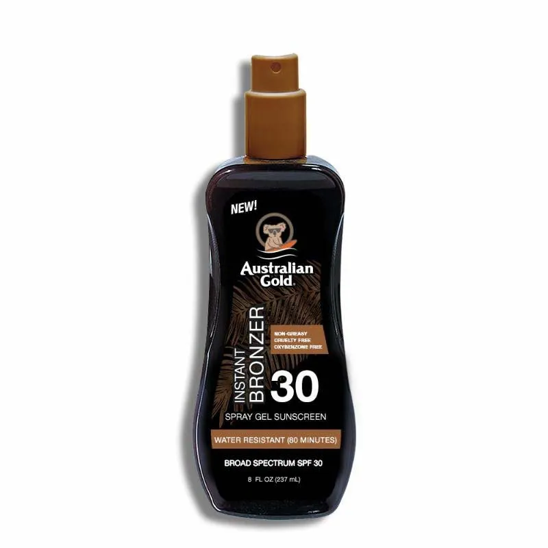 Australian Gold - Sunscreen Spray Bronzer Gel (237ml)