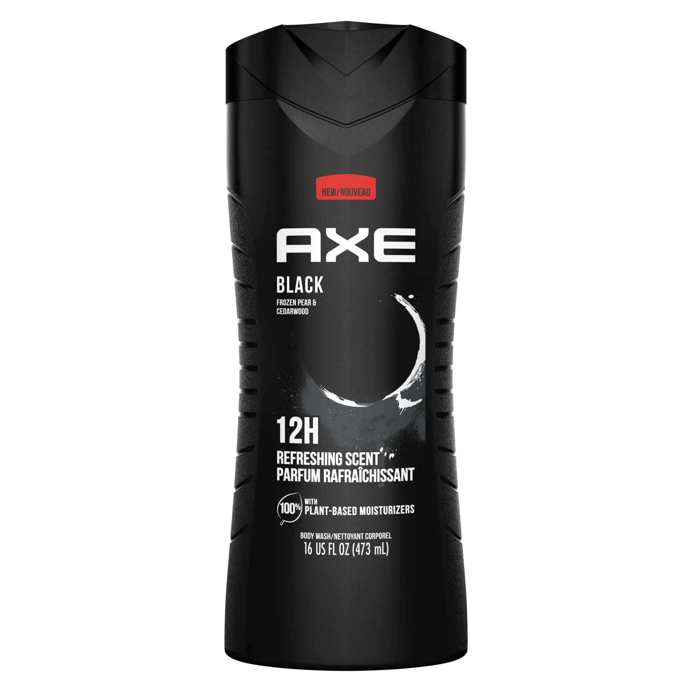 Axe Black Refreshing Daily Use Body Wash, Frozen Pear and Cedarwood, 16 fl oz