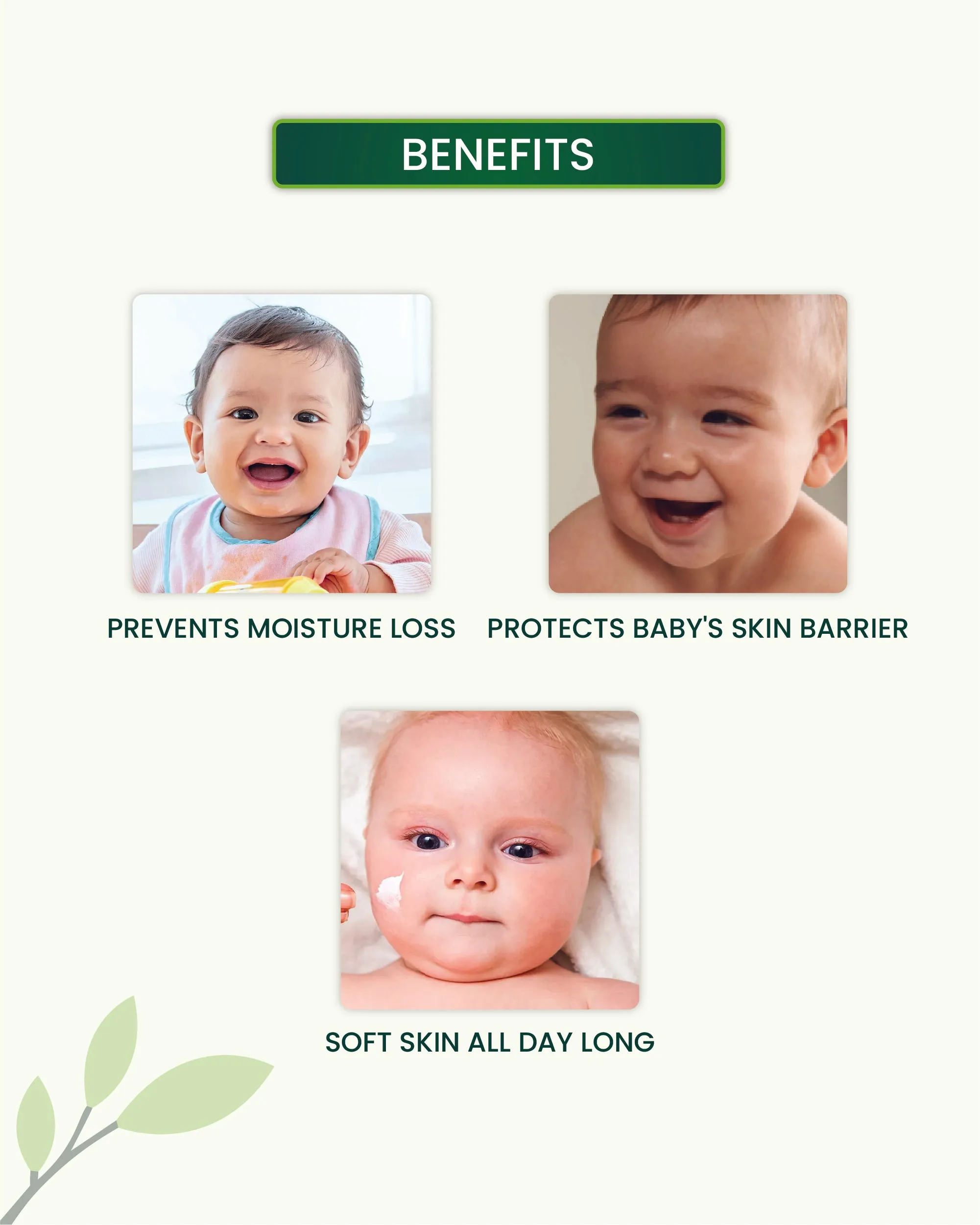 Baby Lotion - 100ml For Nourishing, Moisturizing With Coconut & Avocado