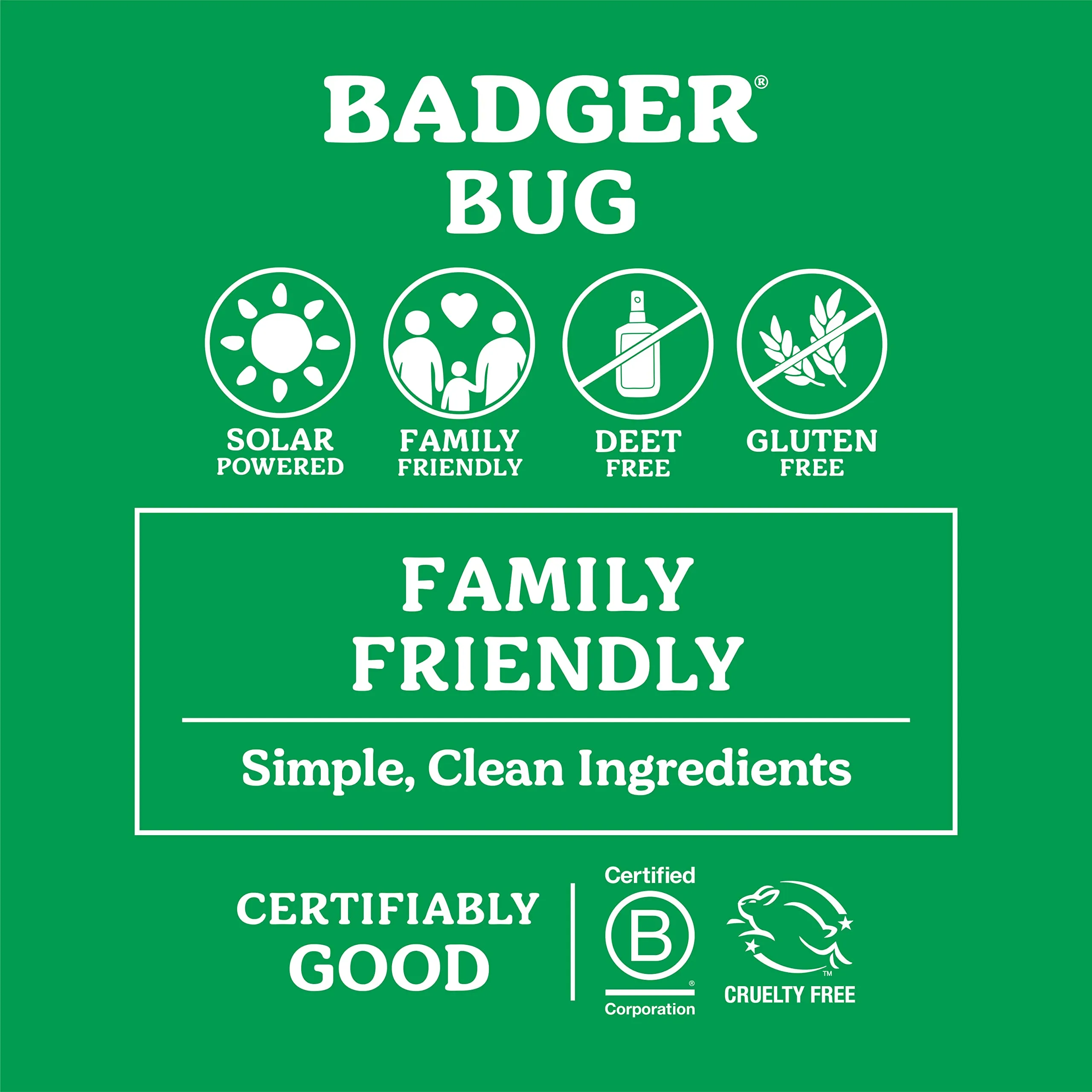 Badger Mineral Sunscreen & Bug Spray Combo - SPF 40 Reef Safe Sport Sunscreen w/Zinc Oxide & DEET-Free Natural Insect Repellent