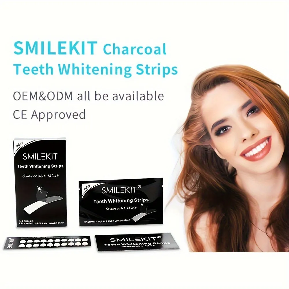 Bamboo Charcoal Teeth Whitening Strips
