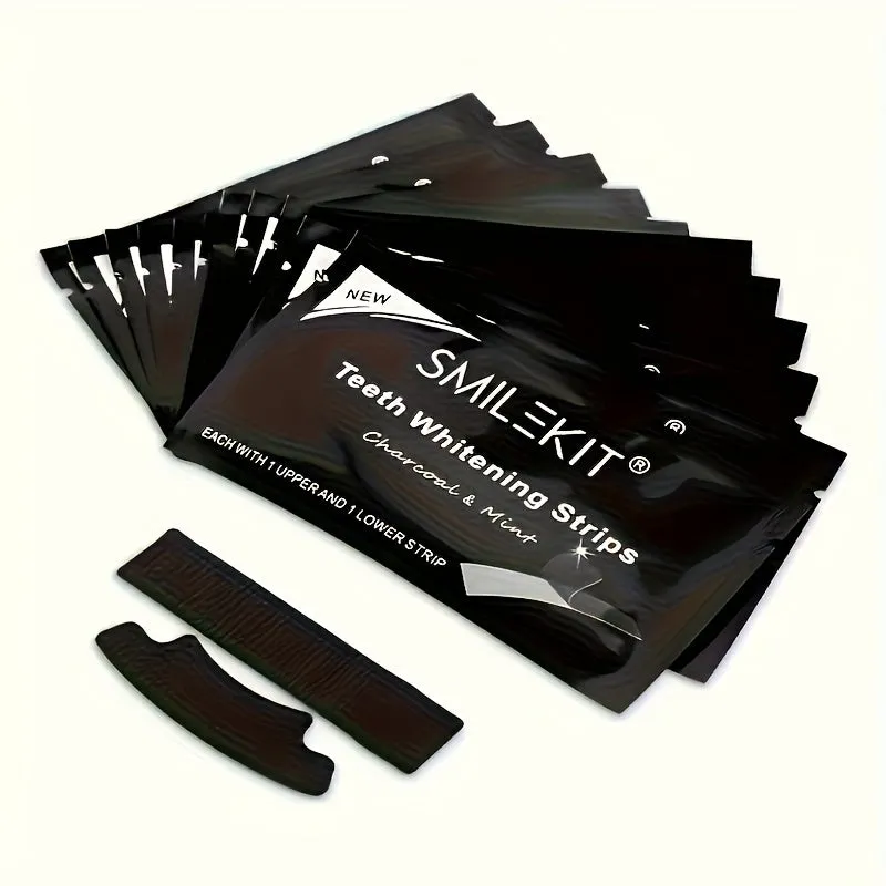 Bamboo Charcoal Teeth Whitening Strips