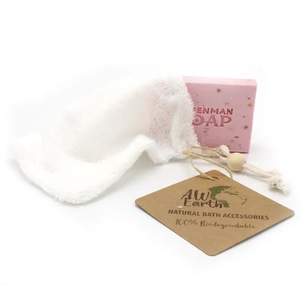 Bamboo soap bag