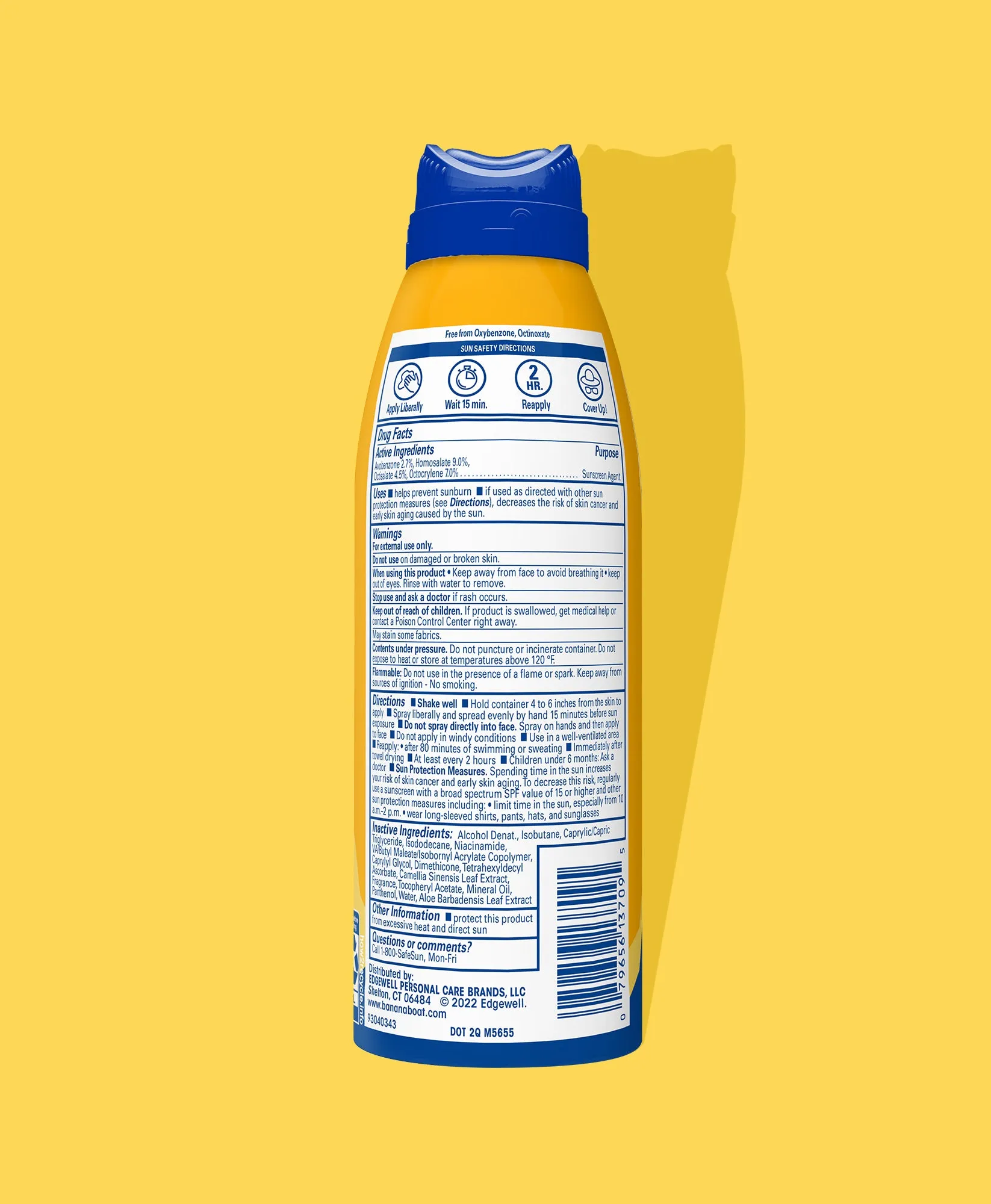 Banana Boat® Protection   Vitamins Moisturizing Sunscreen Spray SPF 50